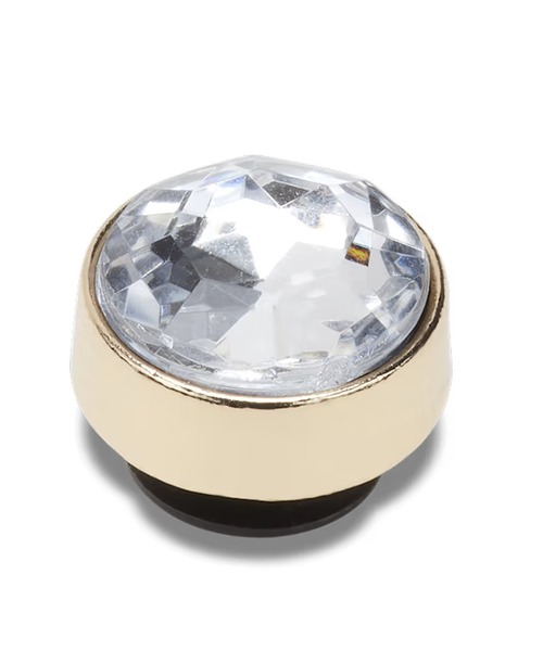 crocs(クロックス)の「crocs Jibbitz Gold Clear Gem / クロックス ジビッツ ゴールドクリア ジェム(シューズアクセサリー・レディース・マルチ・FREE)」の1枚目の写真