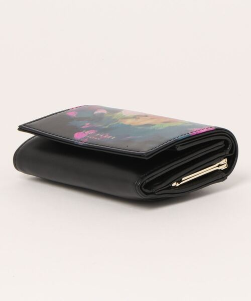Ted Baker(テッドベーカー)の「BEHSA アートプリント バブルパース(がま口タイプ)(財布・レディース・ブラック・O/S)」の2枚目の写真