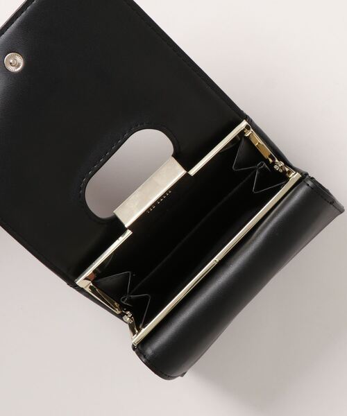 Ted Baker(テッドベーカー)の「BEHSA アートプリント バブルパース(がま口タイプ)(財布・レディース・ブラック・O/S)」の4枚目の写真