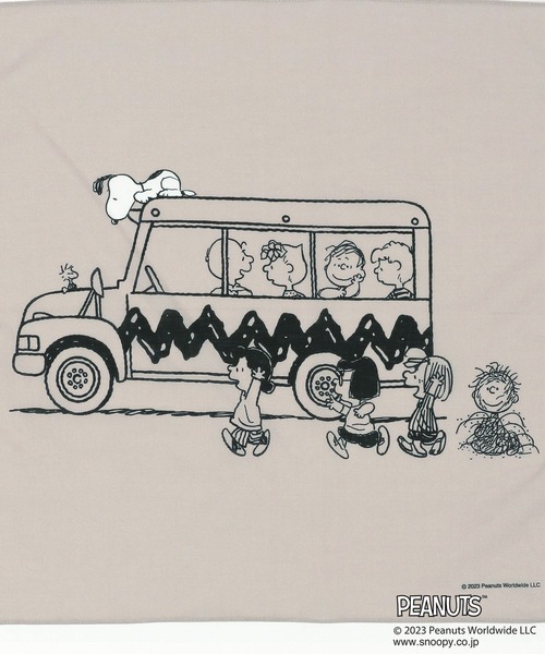 LEPSIM（レプシィム）の「【PEANUTS】バンダナハンカチ　177720（ハンカチ/ハンドタオル・レディース・ライトグリーン/イエロー/グレー/オフホワイト・ONE SIZE）」の15枚目の写真