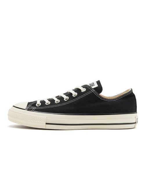 CONVERSE(コンバース)の「ALL STAR US OX 31308201(スニーカー・メンズ・ブラック・9/5/4h/9h/8h/4/8/7/3h/11h/3/6h/10h/5h/7h)」の1枚目の写真