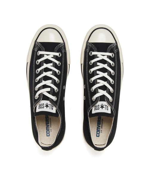 CONVERSE(コンバース)の「ALL STAR US OX 31308201(スニーカー・メンズ・ブラック・9/5/4h/9h/8h/4/8/7/3h/11h/3/6h/10h/5h/7h)」の5枚目の写真