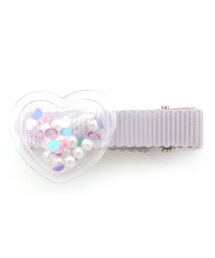 apres les cours | ハート・お花モチーフヘアクリップ(バレッタ/ヘアクリップ)