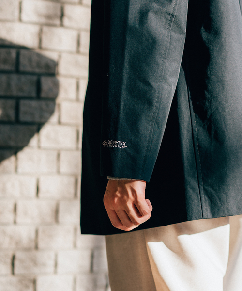 phenix / プラスフェニックス】別注 GORE-TEX ステンカラーコート