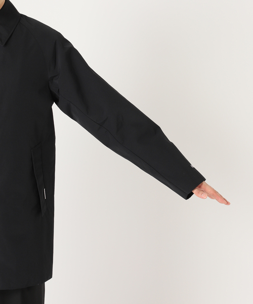 +phenix(プラスフェニックス)の「【+phenix / プラスフェニックス】別注 GORE-TEX ステンカラーコート(ステンカラーコート・メンズ・ブラック/レッド・MEDIUM/SMALL/LARGE)」の10枚目の写真