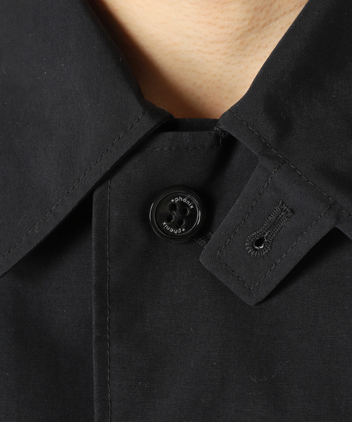 +phenix(プラスフェニックス)の「【+phenix / プラスフェニックス】別注 GORE-TEX ステンカラーコート(ステンカラーコート・メンズ・ブラック/レッド・MEDIUM/SMALL/LARGE)」の14枚目の写真