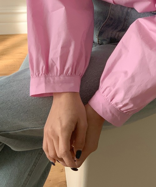 fd style（エフディ スタイル）の「ビッグカラー バルーン肩ポインブラウス（シャツ/ブラウス・レディース・White/LT.Blue/PINK・FREE）」の13枚目の写真