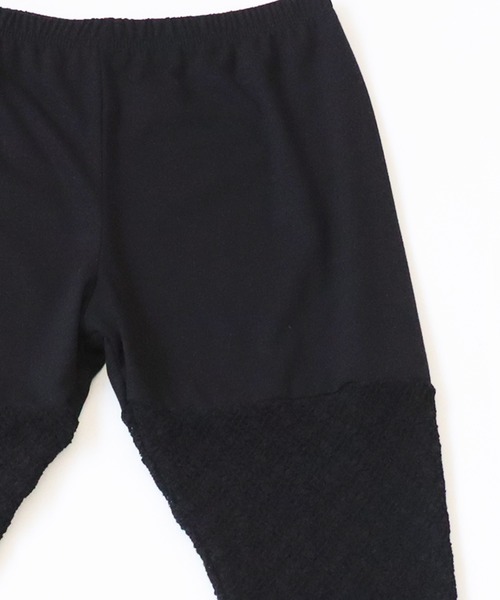 新品タグ付　ピエールマントゥ　総レースレギンス　スパッツ　バネッサ　ブラック Leggings and Pants レギンス・パンツ