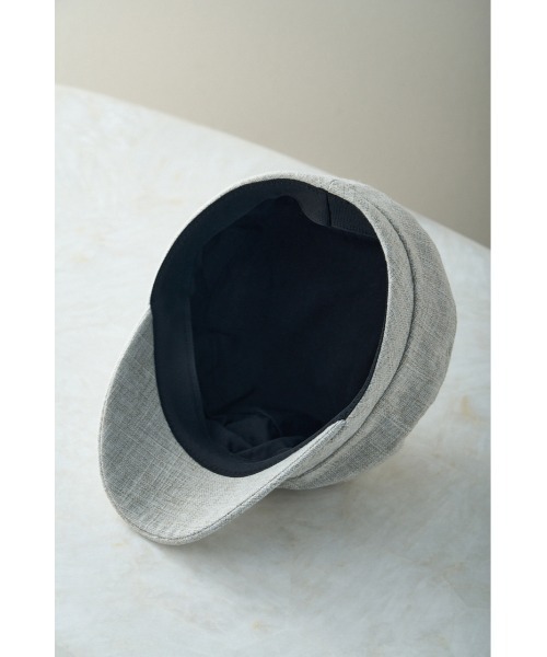 AZUL by moussy（アズールバイマウジー）の「LINEN LIKE CASQUETTE/リネンライクキャスケット（キャスケット・レディース・ブラック/ライトベージュ/ブラウン・FREE）」の18枚目の写真