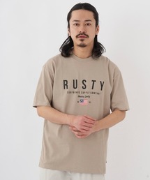 【RUSTY:ラスティー】半袖ロゴTシャツ