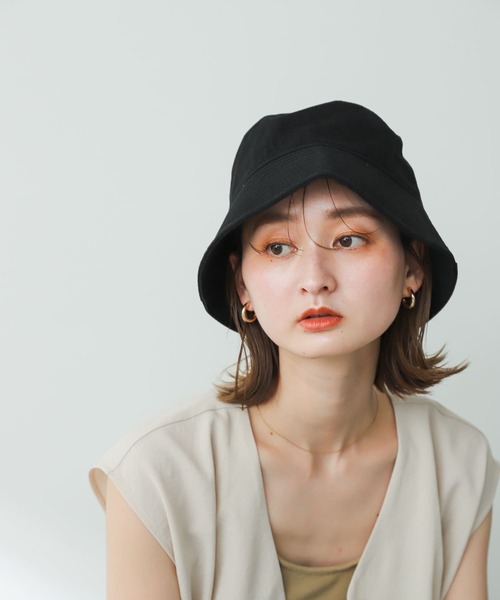 SENSE OF PLACE by URBAN RESEARCH（センスオブプレイスバイアーバンリサーチ）の「『ユニセックス』ツイルバケットハット（ハット・メンズ・ライトカーキ/ライトベージュ/ブラック・ONE）」の8枚目の写真