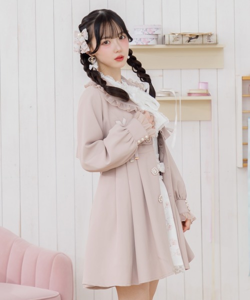 ROJITA（ロジータ）の「【再入荷】シアーフリルトレンチコート
