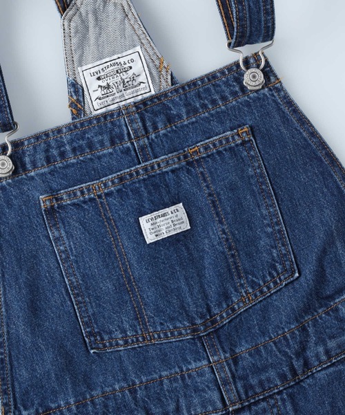 LEVI'S ダークブルー オーバーオール S LEVI'S ダークブルー