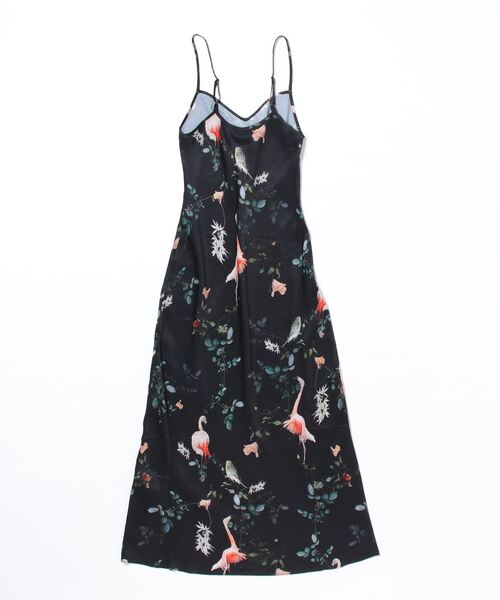 ALLSAINTS（オールセインツ）の「BRYONY FABIA MIDI DRESS | BRYONY FABIA ミディ ドレス・ワンピース（ワンピース・レディース・ブラック・6/10/4/8/2）」の2枚目の写真