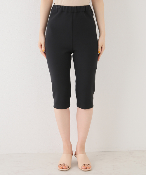 Noble（ノーブル）の「ストレッチカルゼスキニーカプリパンツ（その他パンツ・レディース・ブラック・FREE）」の6枚目の写真