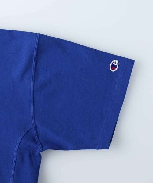 Champion(チャンピオン)の「【Champion】リバースウィーブ無地T(Tシャツ/カットソー・メンズ・ブルー/グレー・M/XL/L)」の5枚目の写真