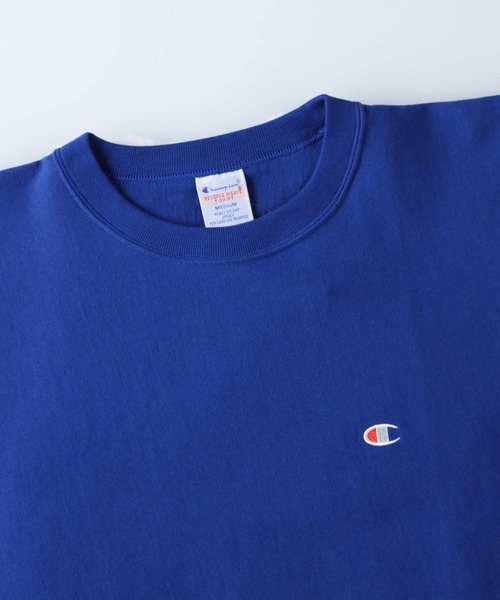 Champion(チャンピオン)の「【Champion】リバースウィーブ無地T(Tシャツ/カットソー・メンズ・ブルー/グレー・M/XL/L)」の6枚目の写真