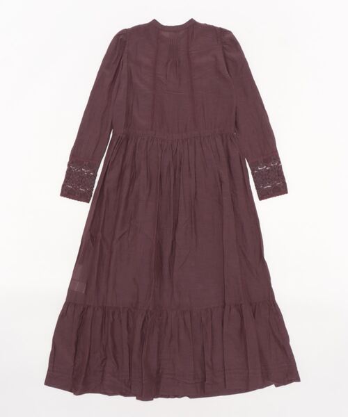 CASA FLINE（カーサフライン）の「アンティークレースピンタックドレス（ワンピース・レディース・ホワイト/ブラウン/イエロー・FREE）」の15枚目の写真