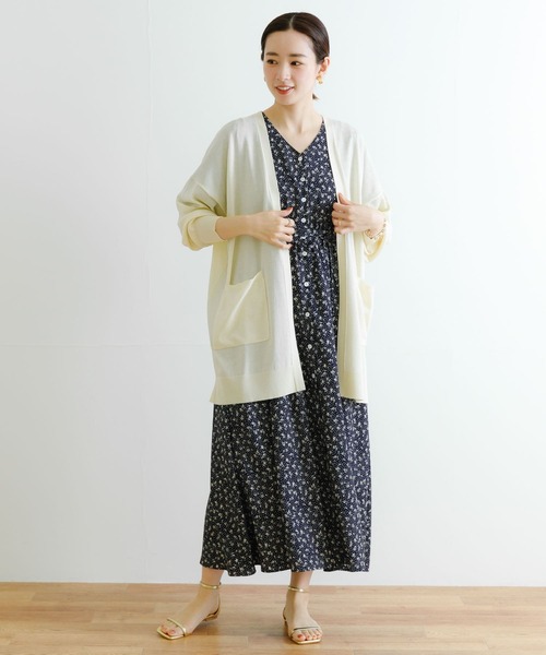 URBAN RESEARCH（アーバンリサーチ）の「UVカット加工ガウンカーディガン（カーディガン/ボレロ・レディース・アイボリー/ブラック/ベージュ系その他・FREE）」の9枚目の写真