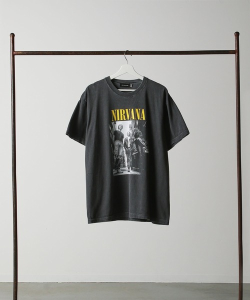 GOOD ROCK SPEED(グッドロックスピード)の「【GOOD ROCK SPEED】”NIRVANA” フォトTシャツ/ニルヴァーナ(Tシャツ/カットソー・メンズ・ブラック・M/L/XL)」の8枚目の写真