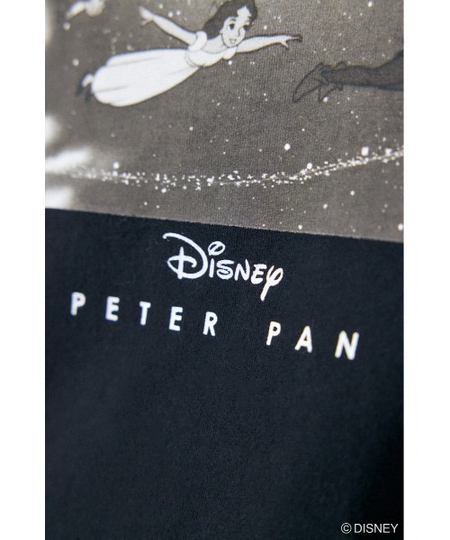 トップス Disney by MOUSSY MD STARRY SKY FLYING T Disney SERIES CREATED by MOUSSY（ディズニーシリーズクリエイ