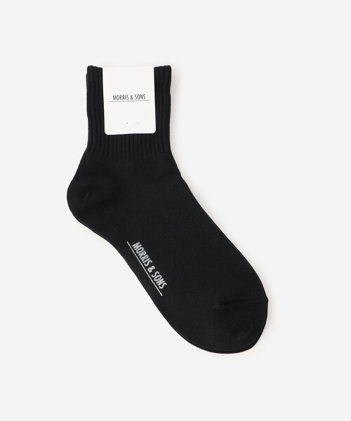 Bshop(ビショップ)の「MORRIS & SONS | ポリエステル ショートソックス WOMEN(ソックス/靴下・レディース・ホワイト/イエロー/ブラック・WOMENS)」の2枚目の写真