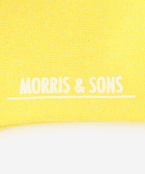Bshop(ビショップ)の「MORRIS & SONS | ポリエステル ショートソックス WOMEN(ソックス/靴下・レディース・ホワイト/イエロー/ブラック・WOMENS)」の4枚目の写真
