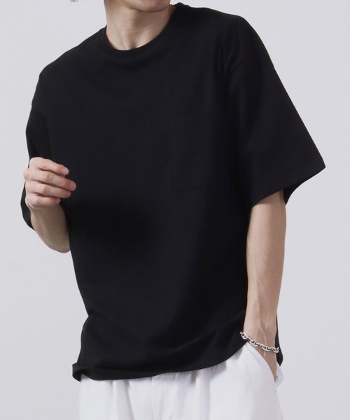 Toucan Surfing(トゥーカンサーフィン)の「Toucan Surfing 天竺 バックプリント ポケット付き 半袖Tシャツ(Tシャツ/カットソー・メンズ・ネイビー/グリーン/ホワイト/ブラック・M/L/LL)」の11枚目の写真