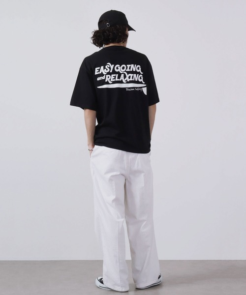Toucan Surfing(トゥーカンサーフィン)の「Toucan Surfing 天竺 バックプリント ポケット付き 半袖Tシャツ(Tシャツ/カットソー・メンズ・ネイビー/グリーン/ホワイト/ブラック・M/L/LL)」の15枚目の写真