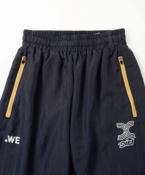 X-girl / WEリーグ RETRO TRACK PANTS M ネイビー X-girl（エックスガール）の「WEリーグ|RETRO TRACK PANTS