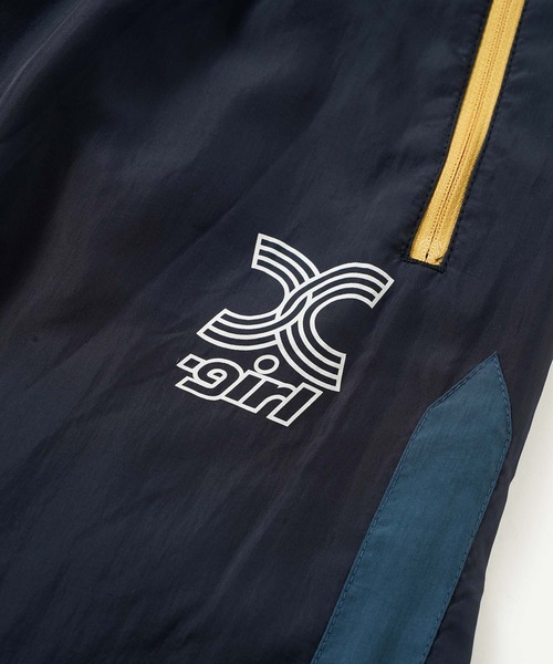 X-girl / WEリーグ RETRO TRACK PANTS M ネイビー レディース
