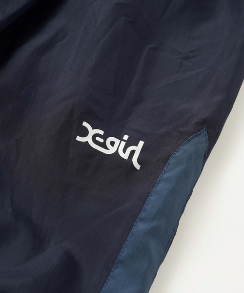 X-girl（エックスガール）の「WEリーグ|RETRO TRACK PANTS/レトロトラックパンツ（スポーツグッズ・レディース・ネイビー/ブラック・L/XL/M/S）」の12枚目の写真