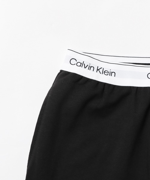 Calvin Klein（カルバン・クライン）の「Calvin Klein/カルバンクライン MODERN COTTON JOGGER ジョガーパンツ（スウェットパンツ・レディース・ヘザーグレー/ブラック・S/M/L）」の9枚目の写真