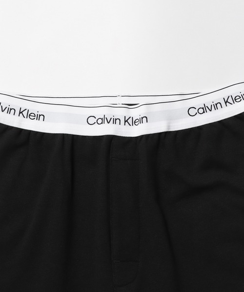 Calvin Klein（カルバン・クライン）の「Calvin Klein/カルバンクライン MODERN COTTON JOGGER ジョガーパンツ（スウェットパンツ・レディース・ヘザーグレー/ブラック・S/M/L）」の5枚目の写真