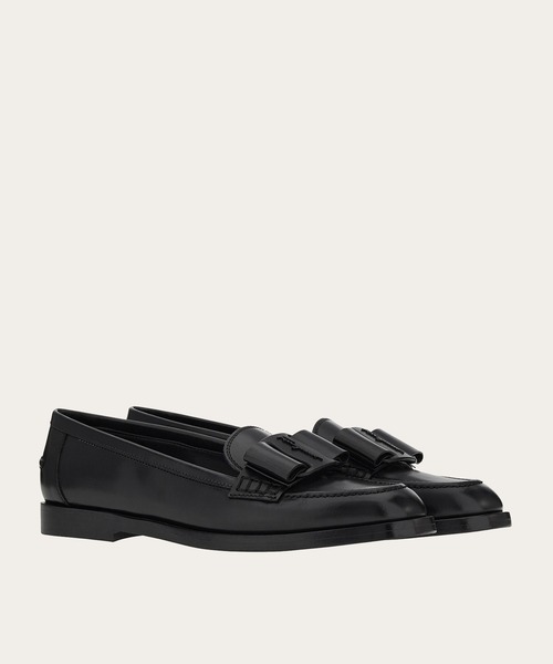 FERRAGAMO(フェラガモ)の「モカシン(モカシン/デッキシューズ・レディース・ブラック・6.5/6/5.5)」の5枚目の写真