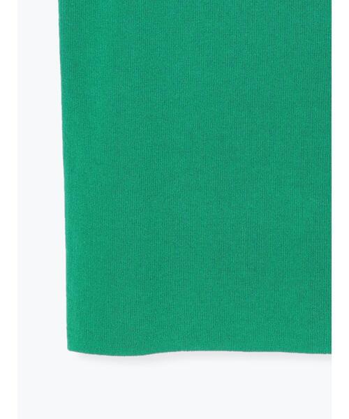 Te chichi TERRASSE（テチチテラス）の「前後2WAY総針タンクトップ（タンクトップ・レディース・オフホワイト/グリーン/ブラック・F）」の22枚目の写真