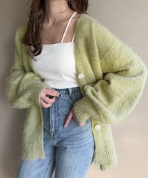 JUNOAH | コード紐付きニットカーディガン(カーディガン/ボレロ)