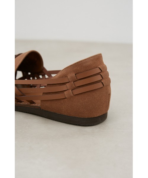 AZUL by moussy（アズールバイマウジー）の「グルカサンダル（サンダル・メンズ・ブラック/キャメル・MEDIUM/LARGE）」の19枚目の写真