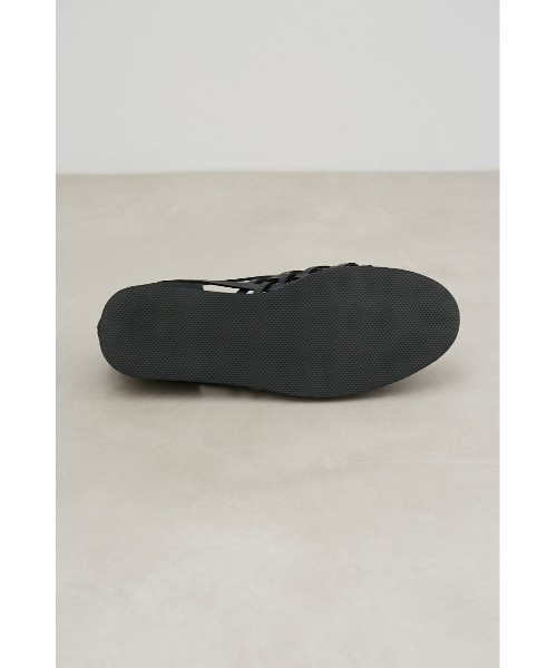 AZUL by moussy（アズールバイマウジー）の「グルカサンダル（サンダル・メンズ・ブラック/キャメル・MEDIUM/LARGE）」の4枚目の写真