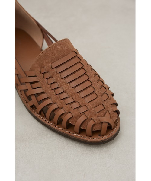 AZUL by moussy（アズールバイマウジー）の「グルカサンダル（サンダル・メンズ・ブラック/キャメル・MEDIUM/LARGE）」の16枚目の写真