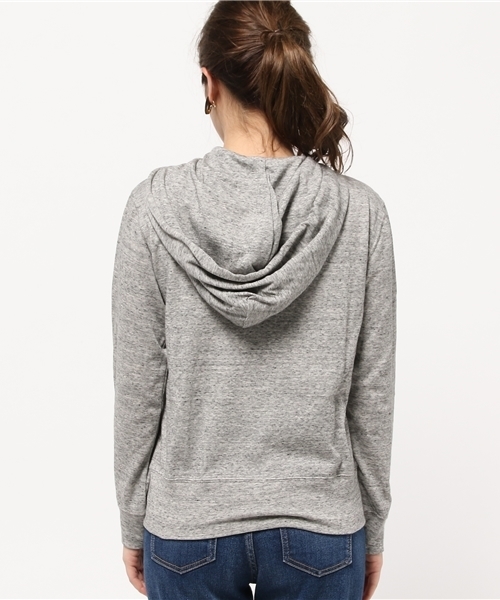 ROSE BUD（ローズバッド）の「S-LCTT-15135 ZIP PARKA（パーカー・レディース・グレー/ネイビー・ONE SIZE）」の10枚目の写真