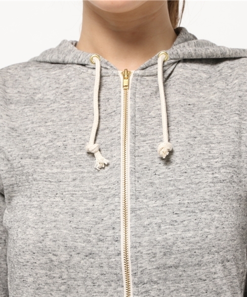 ROSE BUD（ローズバッド）の「S-LCTT-15135 ZIP PARKA（パーカー・レディース・グレー/ネイビー・ONE SIZE）」の8枚目の写真