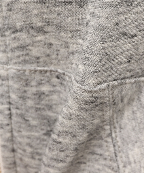 ROSE BUD（ローズバッド）の「S-LCTT-15135 ZIP PARKA（パーカー・レディース・グレー/ネイビー・ONE SIZE）」の4枚目の写真