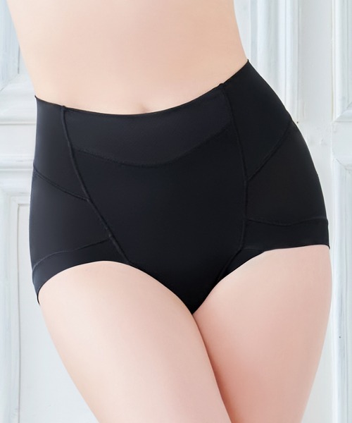 BRADELIS NEWYORK(ブラデリスニューヨーク)の「ゆきねえモアソフト快適ショーツ23 ブラデリス 補整下着 補正(ショーツ・レディース・ブラック/ブルー/ミント/ベージュ系/テラコッタ/ピンクベージュ/グレイッシュベージュ・S/M/L/LL/3L/4L/5L)」の2枚目の写真