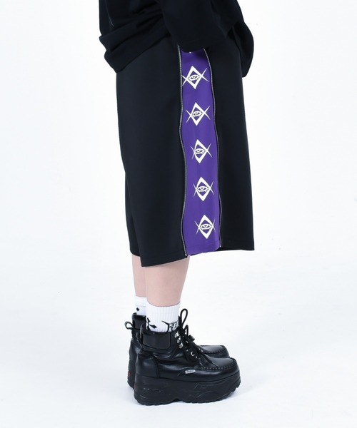 レフレム ハーフジップパンツ 限界値下げ『REFLEM / レフレム』サイドZIPジャージハーフパンツ