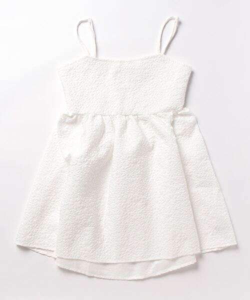 SpRay（スプレイ）の「ふくれキャミチュニック（チュニック・レディース・ブラック/オフホワイト・FREE）」の9枚目の写真