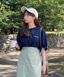 [ SHIORI × Isn't She? ] 前後プリントユニセックスTシャツ