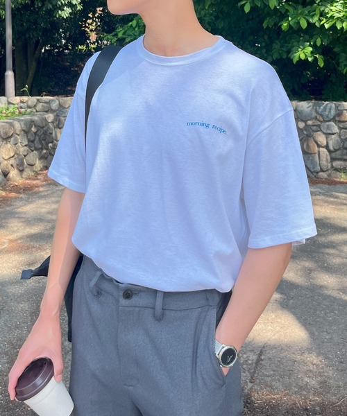Isn't She?（イズントシー）の「[ SHIORI × Isn't She? ] 前後プリントユニセックスTシャツ（Tシャツ/カットソー・レディース・ピンク/ホワイト/ネイビー・M）」の12枚目の写真
