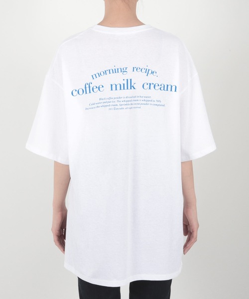 Isn't She?（イズントシー）の「[ SHIORI × Isn't She? ] 前後プリントユニセックスTシャツ（Tシャツ/カットソー・レディース・ピンク/ホワイト/ネイビー・M）」の7枚目の写真