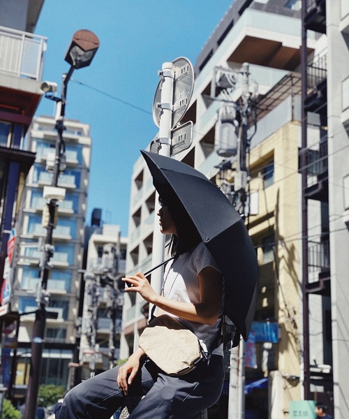 BRUNO（ブルーノ）の「COOL SHADE（長傘・レディース・ブラック・ﾌﾘ-）」の10枚目の写真